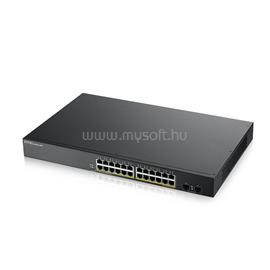 ZYXEL GS1900-24HP v2 24port GbE LAN PoE (170W) smart menedzselhető switch GS1900-24HPV2-EU0101F small
