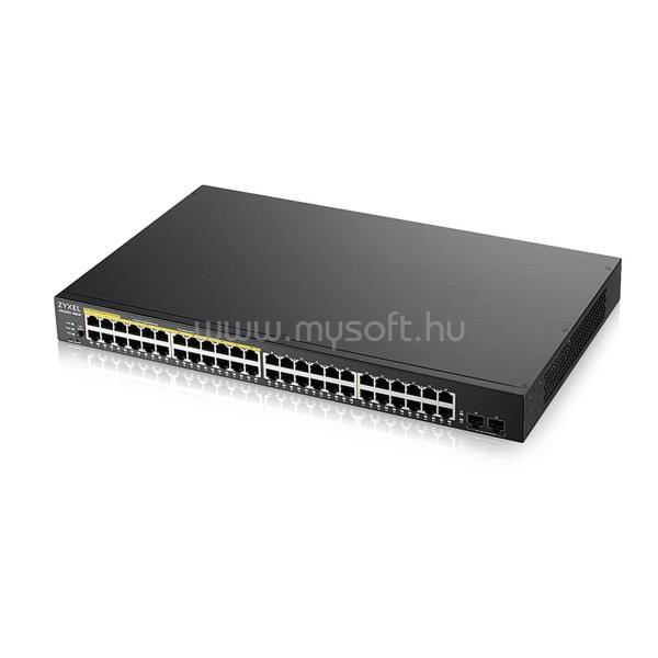 ZYXEL GS1900-48HPv2 48port GbE LAN PoE (170W) smart menedzselhető switch