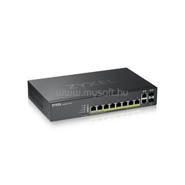 ZYXEL GS220-10HP-EU0101F Switch 8x1000Mbps (8xPOE) + 2xGigabit kombó SFP, Menedzselhető Rackes GS2220-10HP-EU0101F small