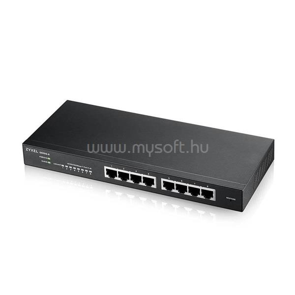 ZYXEL GS1915-8-EU0101F Switch 8x1000Mbps, Fémházas, Menedzselhető (8GbE port)