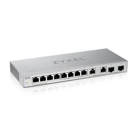 ZYXEL XGS1010-12 v2, 12-Port Gigabit Unmanaged Switch with 8-Port 1G + 2-Port 2. XGS1010-12-ZZ0102F small