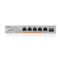 ZYXEL XMG-105 5 Ports 2,5G + 1 SFP+, 4 ports 70W total PoE++ Desktop MultiGig unmanaged Switch XMG-105HP-EU0101F small