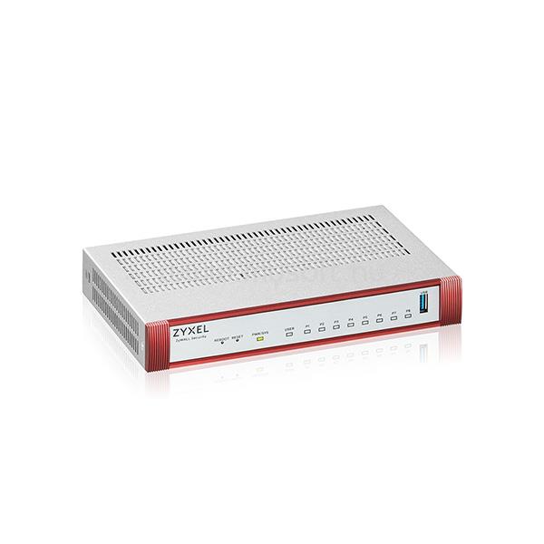 ZYXEL Zyxel USG FLEX100 H Series, 8 Gigabit user-definable ports, 1*USB (device only)