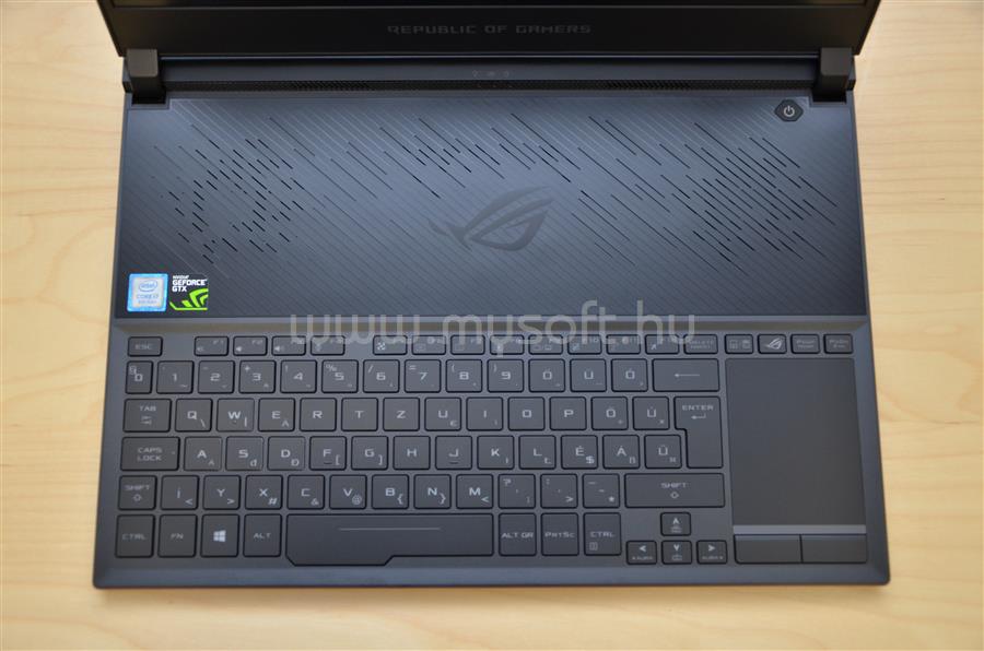 ASUS ROG ZEPHYRUS S GX531GW-ES009T (fekete) GX531GW-ES009T original