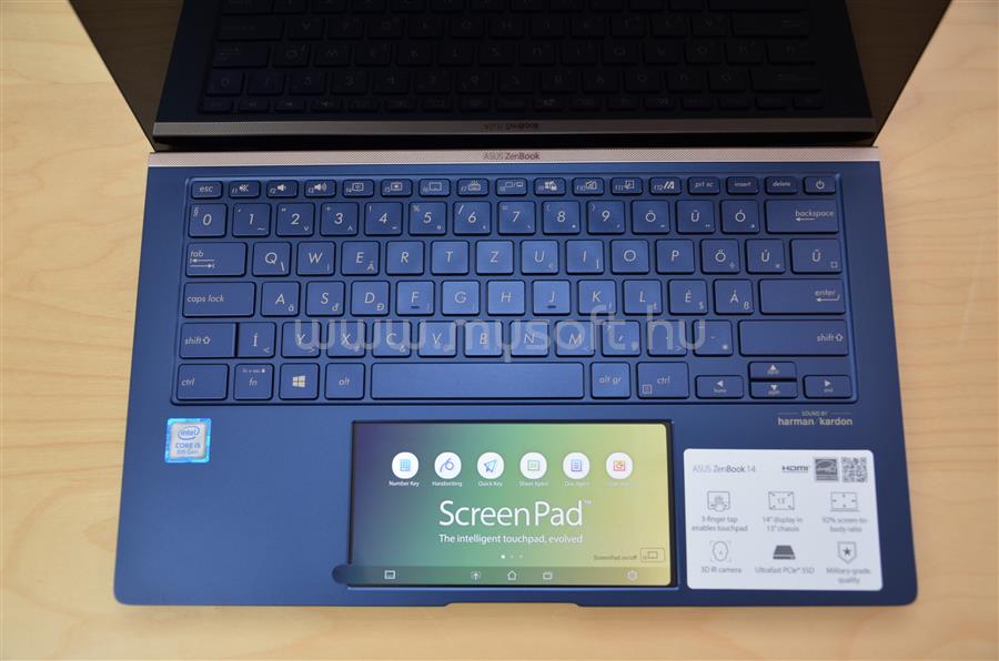 ASUS ZenBook 14 UX434FLC-A5216T (királykék) UX434FLC-A5216T_W10PN500SSD_S original