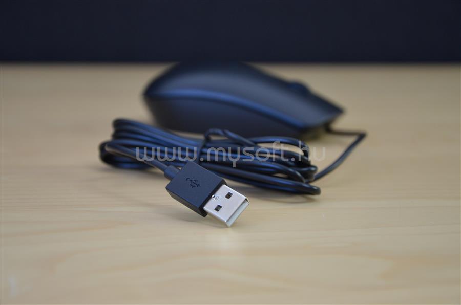 DELL Vezetékes egér, MS116 Optical Mouse - Black 570-AAIS original