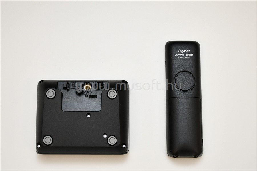 GIGASET COMFORT 550A telefon készülék vezeték nélküli, DECT, FEKETE [BEMUTATÓ DARAB] GIGASET_S30852-H3021-S204_B01 original