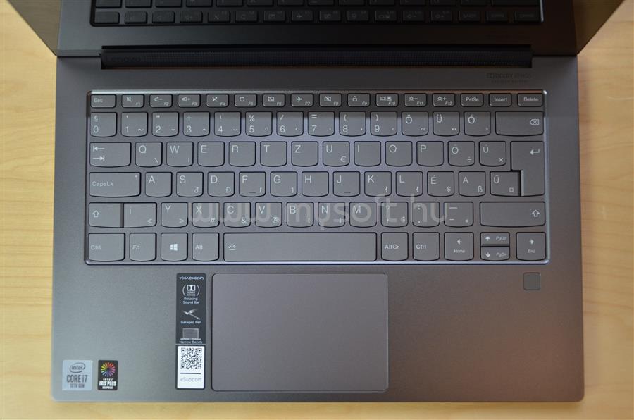 LENOVO IdeaPad Yoga C940 14 IIL Touch (szürke) 81Q90039HV_W10P_S original