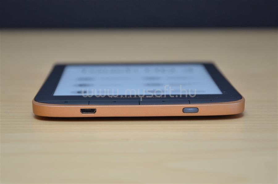 POCKETBOOK eReader Touch HD 3 Réz (6", Cpu DualCore 1GHz, 512MB