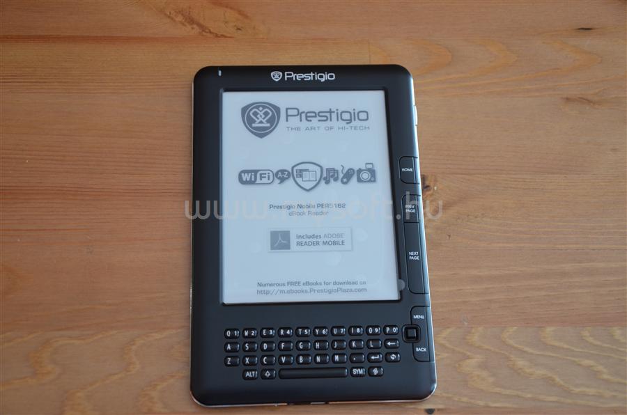 PRESTIGIO Libretto PER5162 eBook Reader (fekete) (PER5162BEN