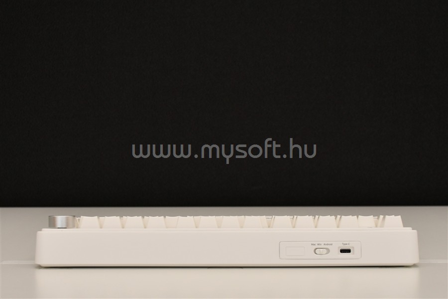 AULA F75 mechanikus gamer vezetékes billentyűzet amerikai angol lokalizáció (fehér-kék) [BEMUTATÓ DARAB] AU-F75-W1_B01 original