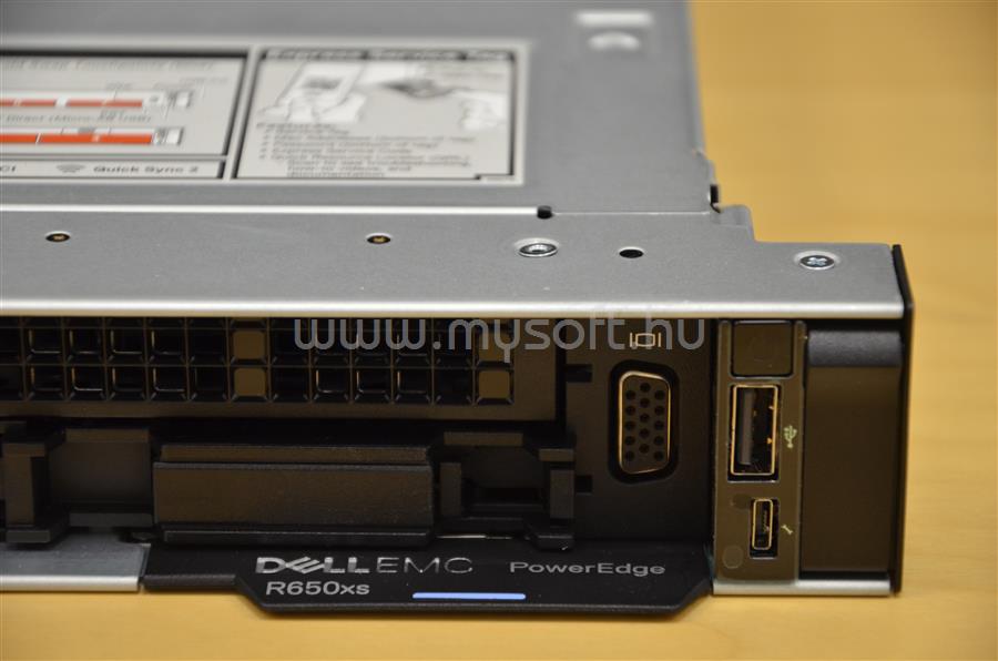 DELL PowerEdge R650XS 1U Rack H755 (HW RAID 0,1,5,10,50,60) 1x 4309Y 2x PSU iDRAC9 Enterprise 8x 2,5 PER650XS2A_334177 original