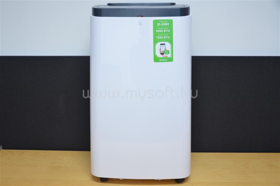 DELTACO SH-AC01 Smart Home hűtő-fűtő mobil klíma (ablakkeretet tartalmazza a csomag) SH-AC01 original