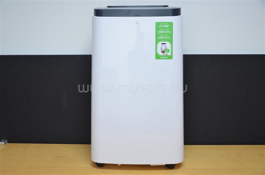 DELTACO SH-AC02H Smart Home hűtő-fűtő mobil klíma (ablakkeretet tartalmazza a csomag) SH-AC02H original