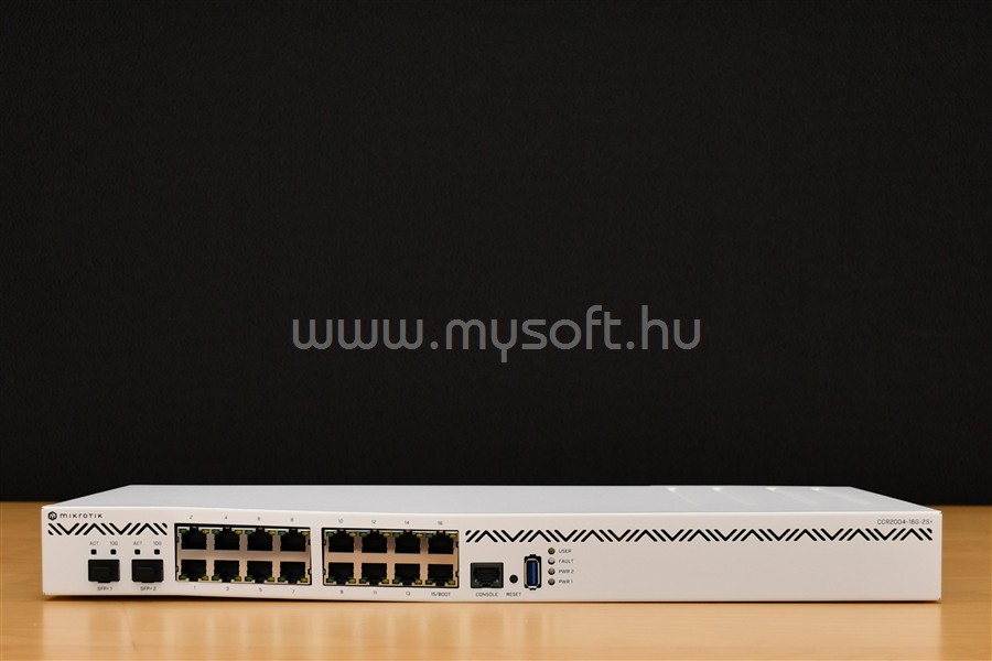 MIKROTIK CCR2004-16G-2S+ 16xGbE LAN 2x SFP+ port 19
