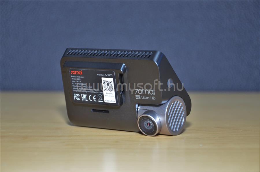 XIAOMI 70mai Dash Cam 4K A800S menetrögzítő kamera XM70MAIPPA800S original